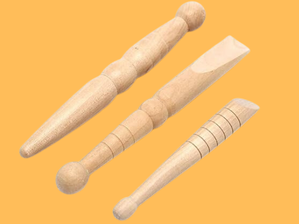 Acupressure Reflexology Wooden Massage Stick