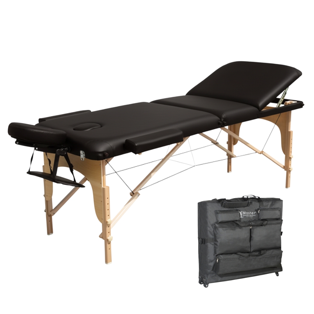 Master ETL Tilt Portable Massage Table Black
