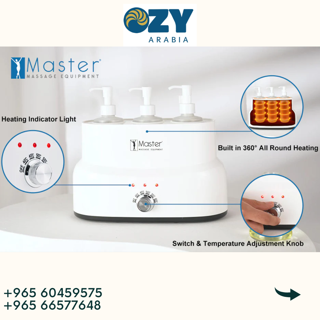 Master Massage Three Bottle Massage Oil Warmer (1)