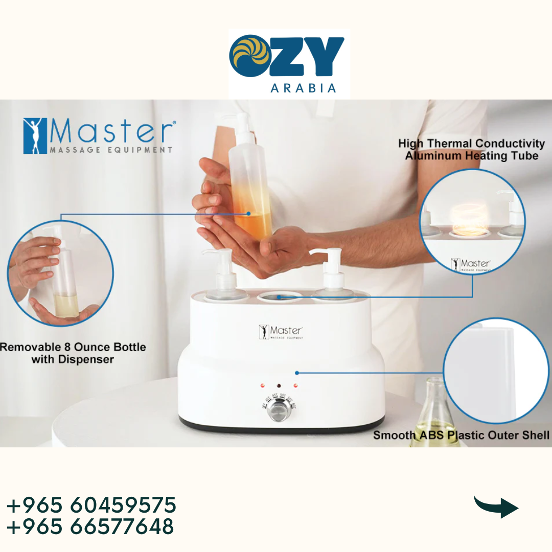 Master Massage Three Bottle Massage Oil Warmer (2)