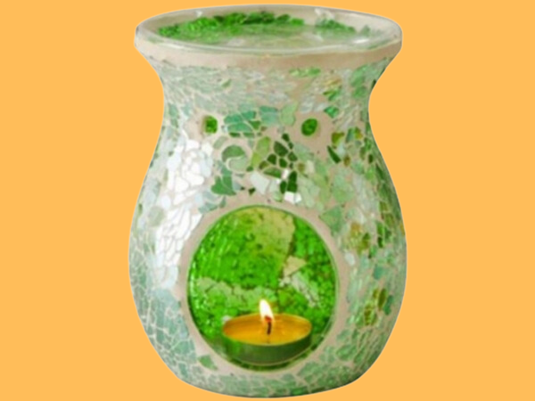 Mosaic Glass Oil Burner 2